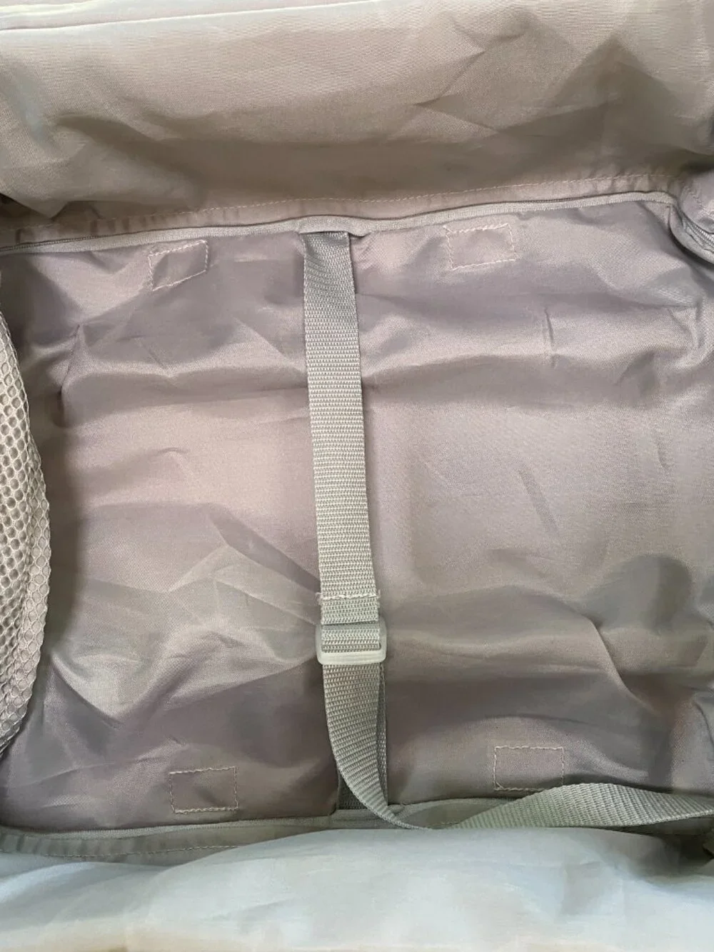 Pottery Barn Kids Butterfly Rolling Suitcase Purple Green Embroidered
